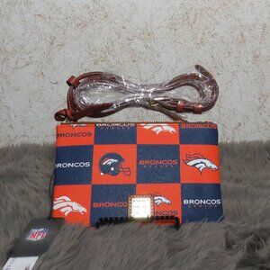 Dooney & Bourke NFL Denver Broncos Top Zip Crossbody (Orange)